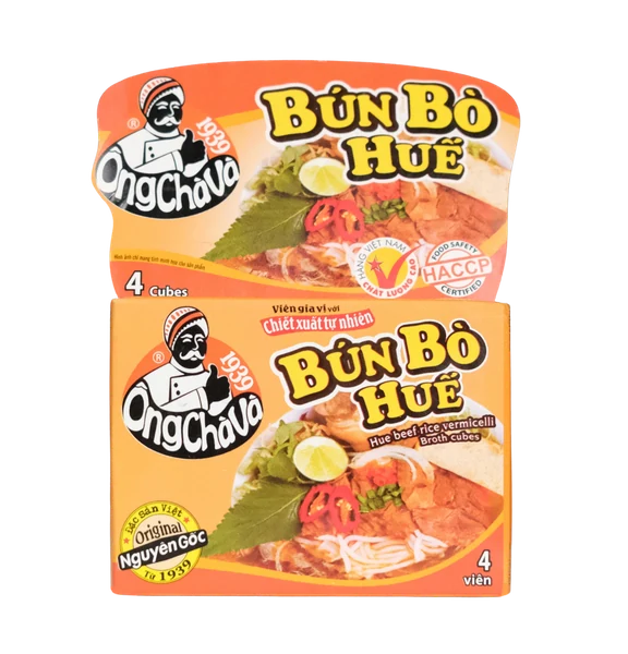 Natural-extract seasoning cubes Hue beef noodle soup 75gr — Reference photo