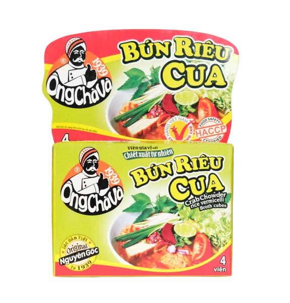 Natural-extract seasoning cubes Crab noodle soup 75gr — Reference photo