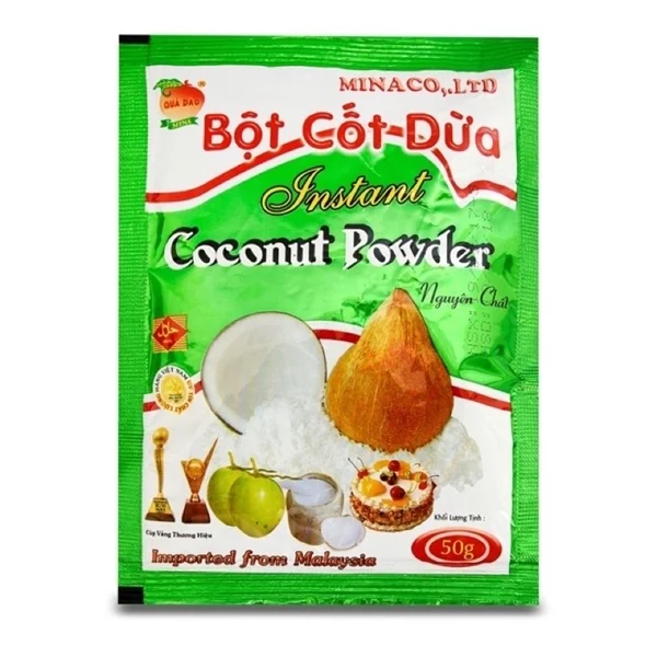 Coconut milk powder packed 50g (60 packs/ case)- Thành Phát — Reference photo