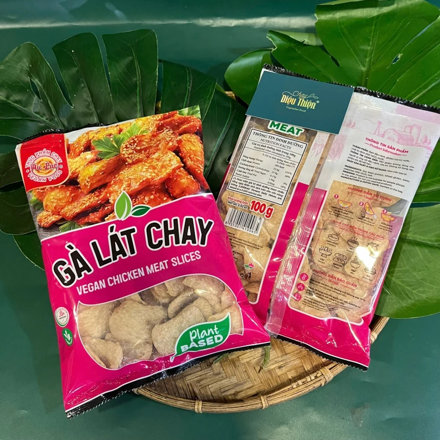 Chicken-style slices 100g - Vegetarian — Reference photo