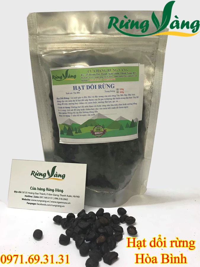 Dổi spice seeds — Reference photo