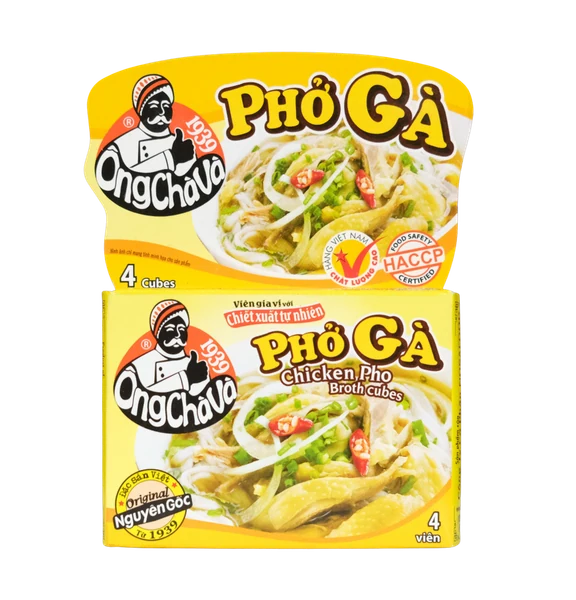 Natural-extract seasoning cubes Chicken pho 75gr — Reference photo