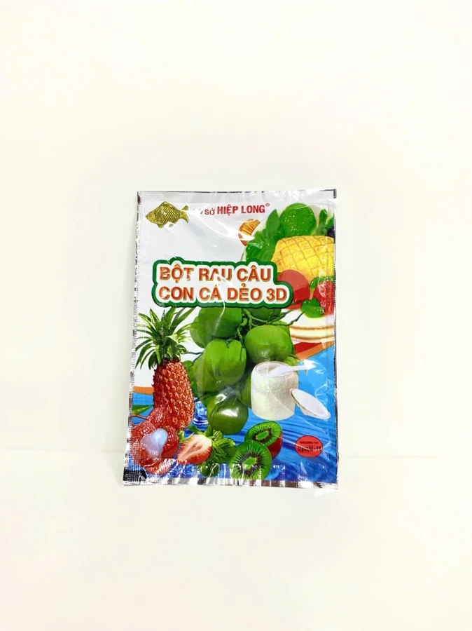 食品添加剂: 果冻粉 CON CÁ DẺO 3D — 参考图片