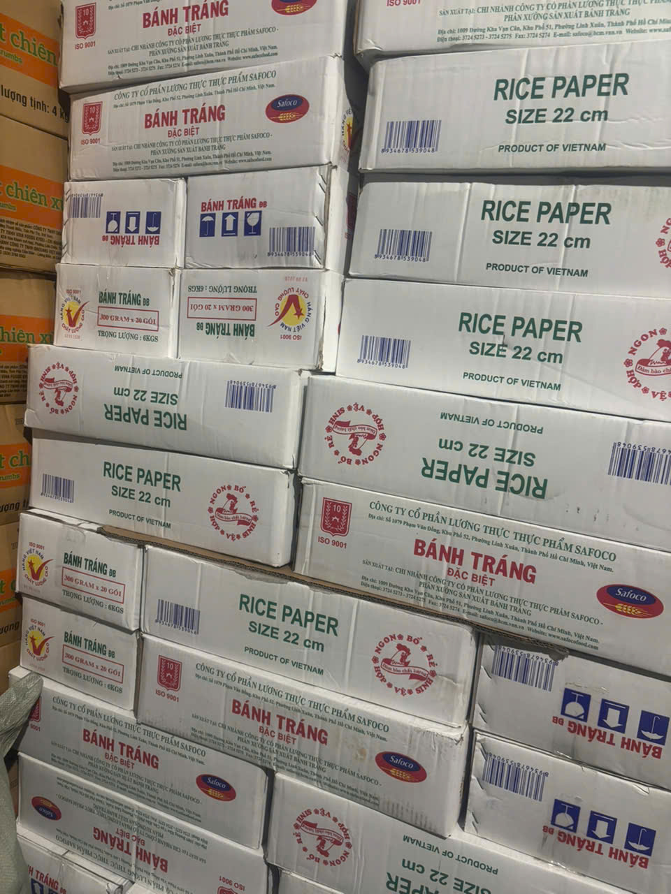 Bánh tráng Safoco 22 cm tại kho Đồng Bằng