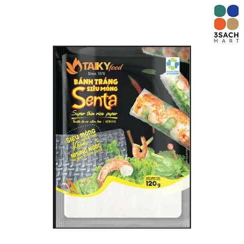 Extra-thin square rice paper 120g x 48 packs — Reference photo