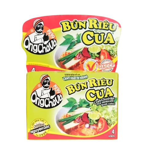 Natural-extract seasoning cubes Crab noodle soup 75gr — Reference photo